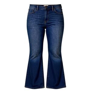 Jessica Simpson 5 Pocket Flare Blue Jean Size 12/31